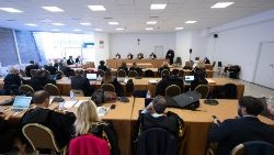 Un momento del juicio en curso en el Vaticano sobre la gestión de fondos en la Secretaría de Estado ( foto de archivo)