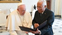 Papa recebe premiê de Portugal, António da Costa
