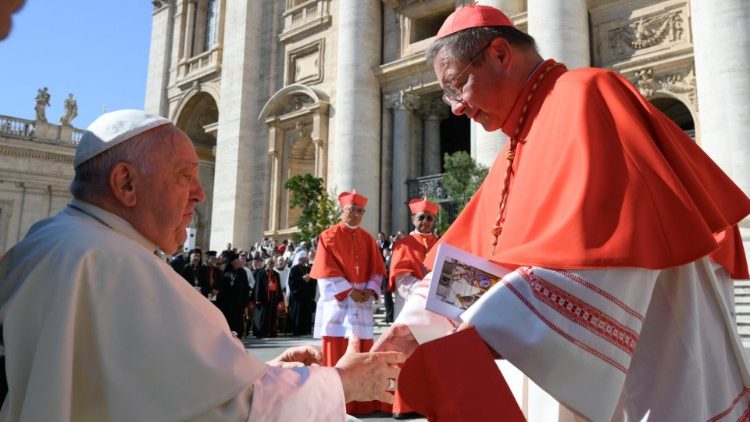 Литургия за въздигането на 21 нови кардинали