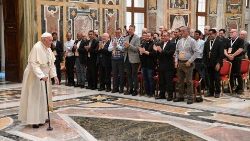 البابا فرنسيس يستقبل المشاركين في المجمع العام السادس والعشرين لمرسلي قلب يسوع الأقدس 