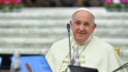 O Papa durante o Sínodo de outubro passado