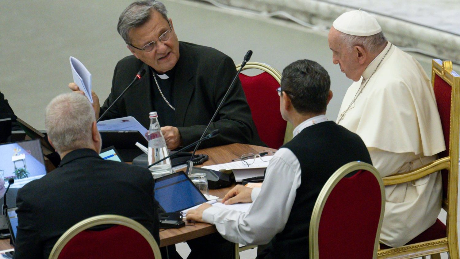 The Pope launches study groups on issues arising from the Council