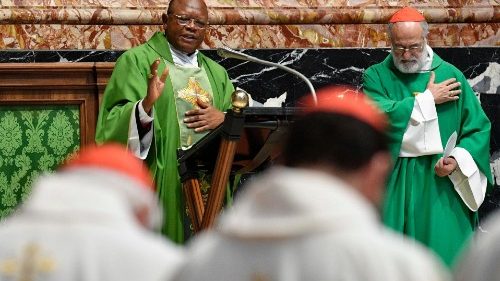 Messe zur Synode: Kardinal Ambongo warnt vor dem allgegenwärtigen Teufel
