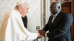 البابا فرنسيس يستقبل رئيس وزراء الباهاماس