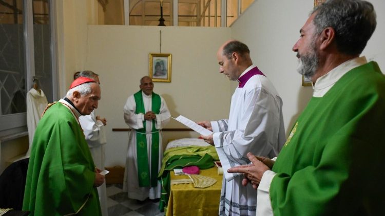 Erzbischof Filipe Neri Ferrão bei seiner Ernennung zum Kardinal 2022