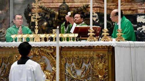 Myanmar's Cardinal Bo at Synod Mass: 'Our people are on an exodus'