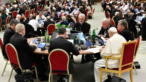 Obrady Synodu z Papieżem Franciszkiem