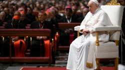 O Papa Francisco em 27 de outubro de 2023 - Oração pela Paz (Vatican Media)