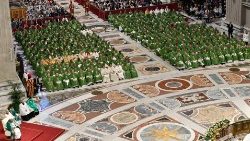 Sveta maša ob sklepu prvega sklica XVI. rednega zasedanja škofovske sinode o sinodalnosti.