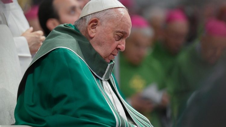 Papa Francisco usa vestes litúrgicas realizadas na Amazônia