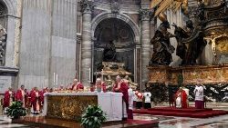 Holy Mass presided over by Pope Francis in suffrage of Benedict XVI and the Cardinals and Bishops who died over the past year