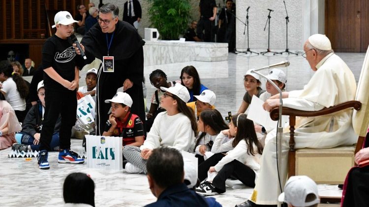 "Children meet the Pope" event on 6 November 2023