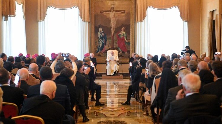 L'udienza di oggi di Papa Francesco