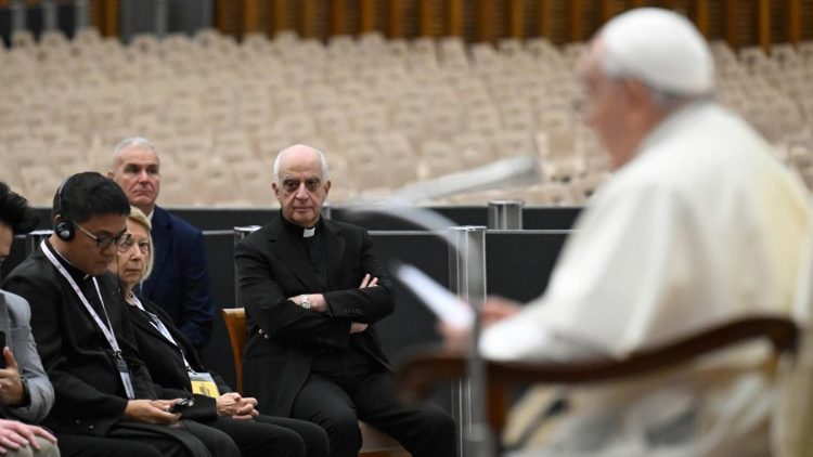 Papa se obraća sudionicima audijencije