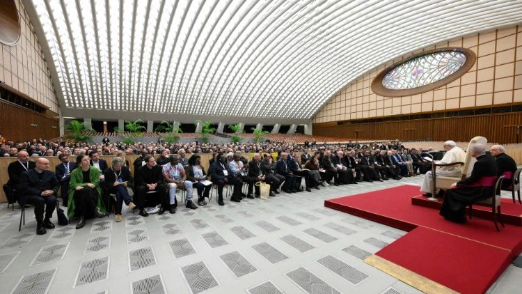 Audiência na Sala Paulo VI