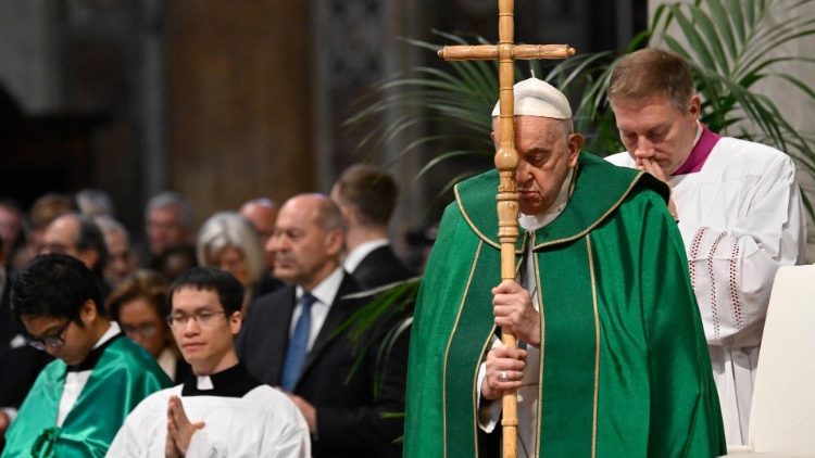 教皇フランシスコ「貧しい人々のための世界祈願日」のミサで　2023年11月19日
