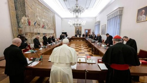 Kabinettssitzung im Vatikan
