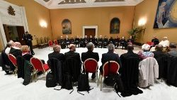 Popiežiaus audiencija Tarptautinės teologinės komisijos nariams 