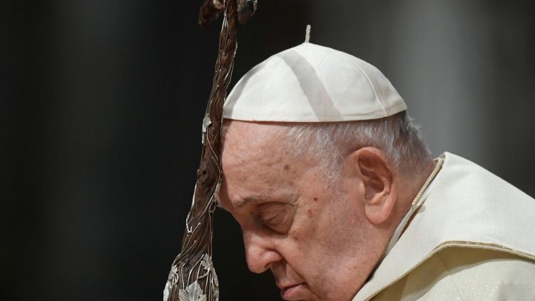 Le Pape lors de la messe en la mémoire de la Vierge de Guadalupe le 12 décembre 2023
