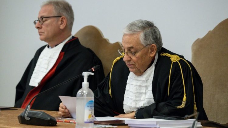 Die 86. und letzte Sitzung mit Urteilsverlesung im Prozess rund um die Veruntreuung von Vatikangeldern