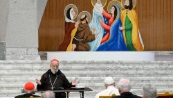 カンタラメッサ枢機卿による待降節の第二回目の説教　2023年12月22日　バチカン・パウロ6世ホール