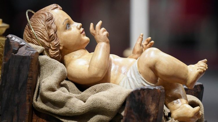 L'immagine del Bambino Gesù nella Basilica Vaticana