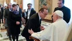 Папата с делегация на Асоциацията на германските католически журналисти