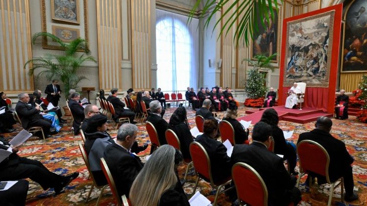 Audiencia del Papa con el Cuerpo Diplomático acreditado ante la Santa Sede
