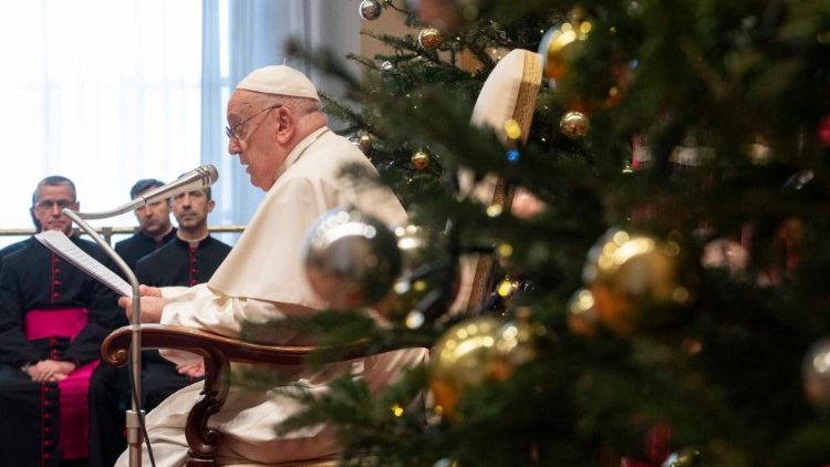 Поздравите на папа Франциск към дипломатическия корус