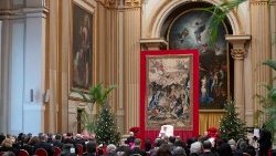 كلمة البابا إلى أعضاء السلك الدبلوماسي المعتمد لدى الكرسي الرسولي لمناسبة تبادل التهاني بحلول العام الجديد
