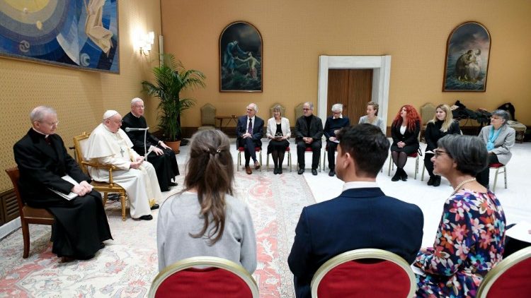 L'incontro di oggi con il Papa 