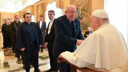 Ce jeudi 11 janvier, le Pape François a reçu des membres de l'Institut séculier des prêtres missionnaires de la royauté du Christ. 