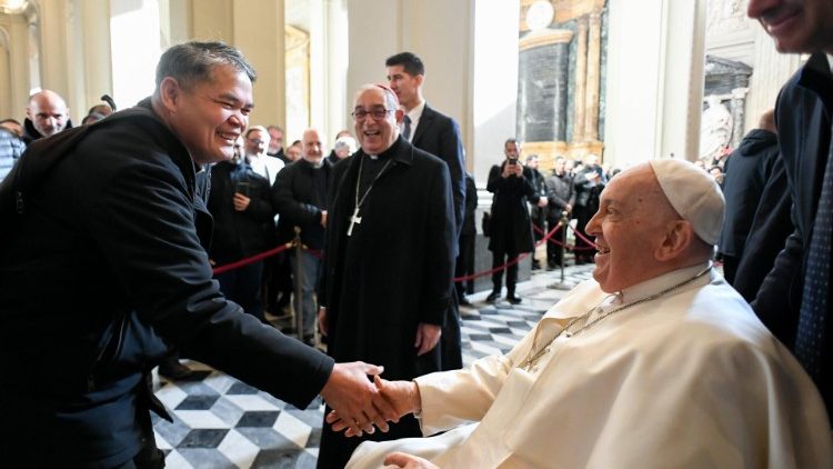 Il Papa incontra il Clero di Roma