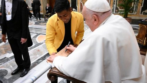 Le Pape aux sportifs du Vatican: vivre le sport comme expérience d’évangélisation 