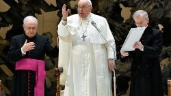 Papa Francisc la audiența generală din 17 ianuarie 2024