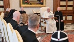 Ferenc pápa a finnországi egyházak képviselőivel