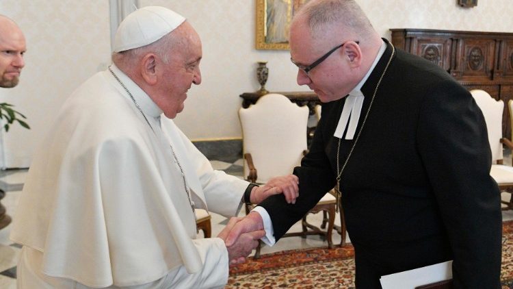 Il Papa con la Delegazione Ecumenica della Finlandia