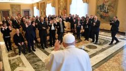 Audience pro členy italské Národní rady obnovy v Duchu svatém