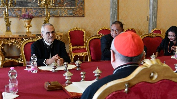 President Ramos-Horta meets with the Holy See's Secretariat of State