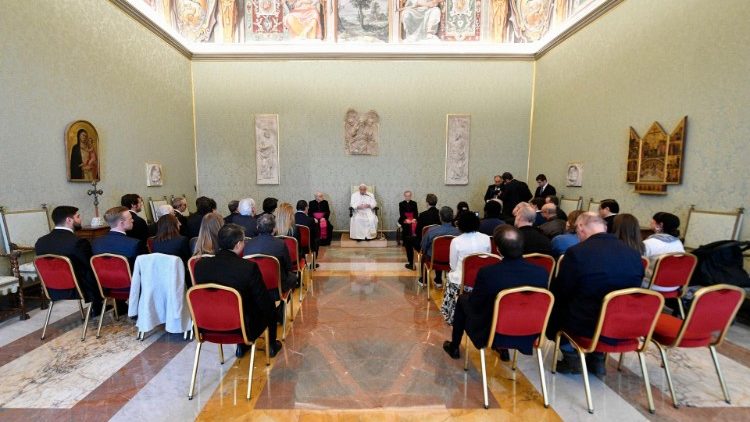 2024.01.26 Delegazione della Rete Mondiale di Preghiera del Papa