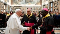 البابا فرنسيس يستقبل أعضاء مؤسسة Nolite timere ٢٧ كانون الثاني يناير ٢٠٢٤
