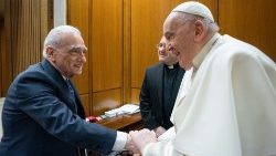 Papa Francesco e Martin Scorsese