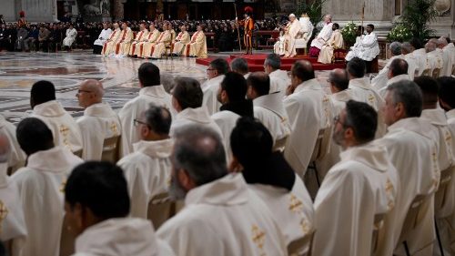 The conference of priests begins in Rome