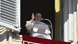 Pope Francis during Angelus