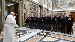 Audience pro členy vatikánského policejního inspektorátu