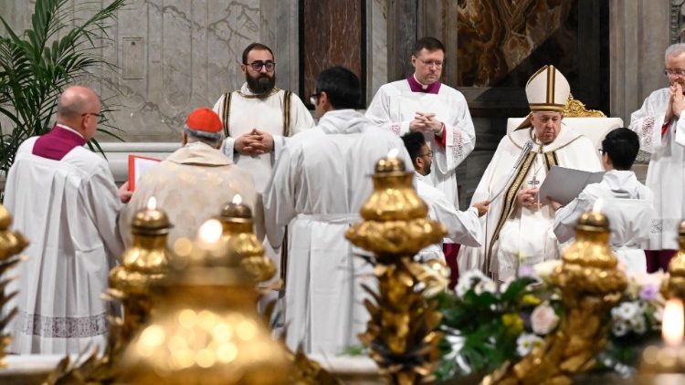 El Papa en la Santa Misa de canonización