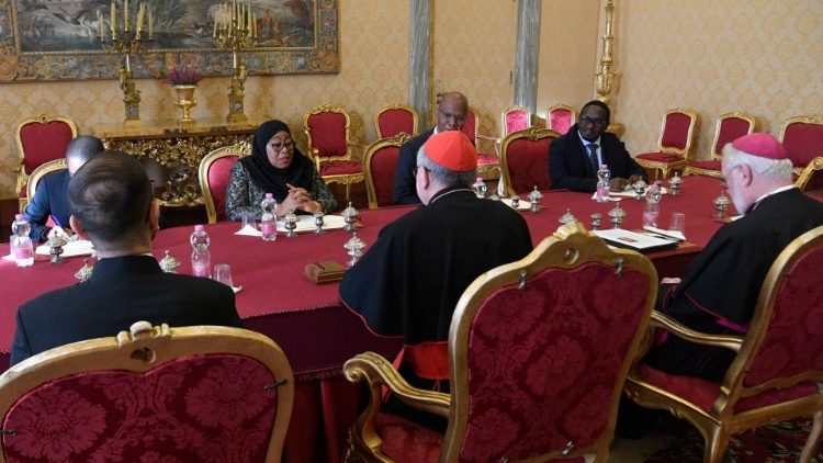 Kardinali Pietro Parolin, Katibu mkuu wa Vatican na Ujumbe wa Tanzania