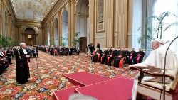 Pope Francis at the inauguration of the 95th Judicial Year in the Vatican