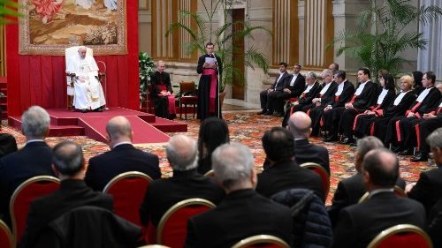 Papst an Vatikanrichter: Mut bei „Verwirklichung des Guten“