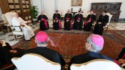Os bispos em visita "ad Limina Apostolorum" no Vaticano